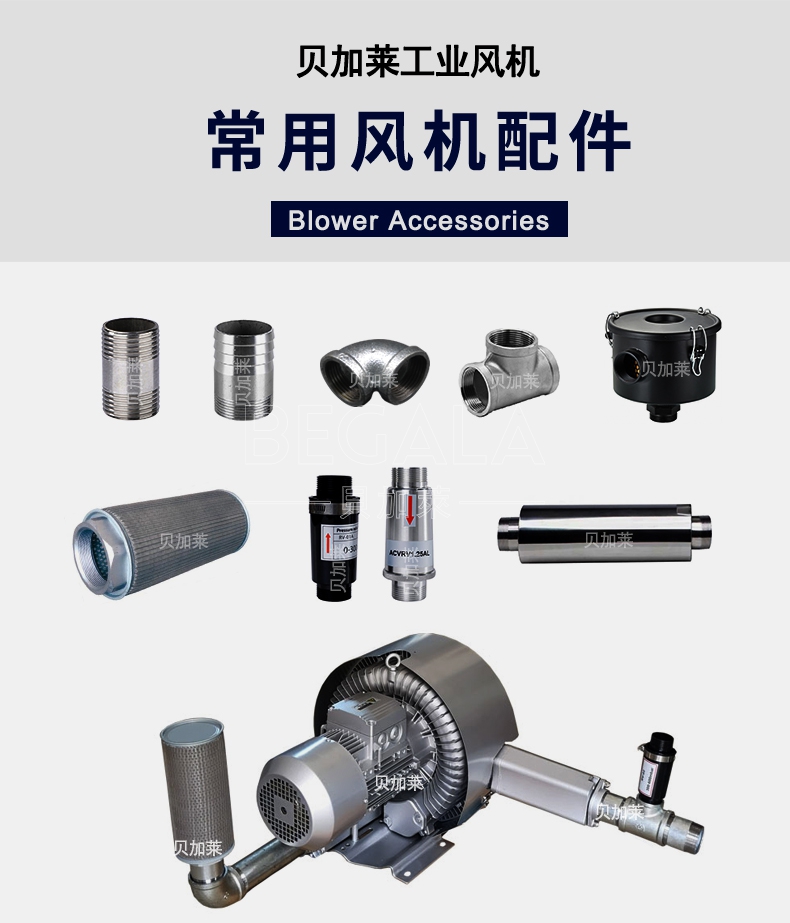 漩涡风机旋涡式气泵配管说明